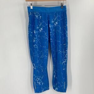 Nike Dri-FIT Lightning Print Crop Leggings Women’s Medium Active